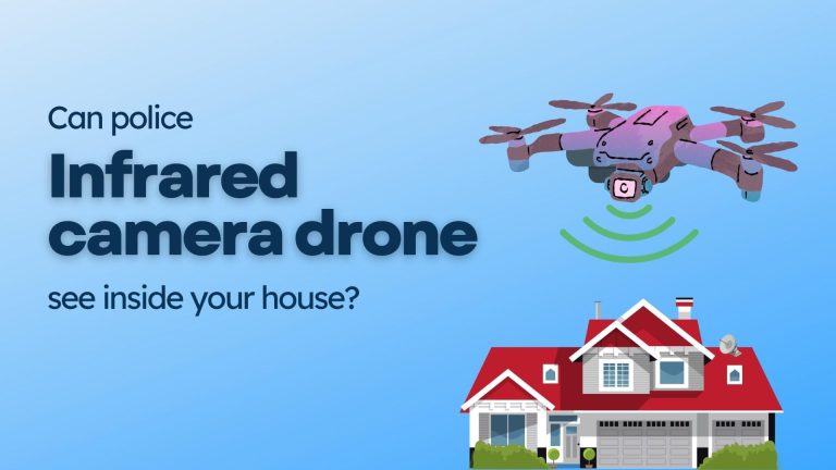 Can police drones see in your house