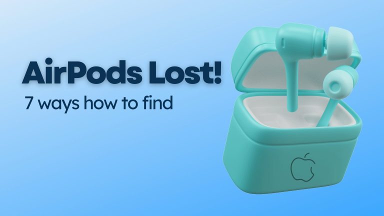 how to find airpods if they are dead